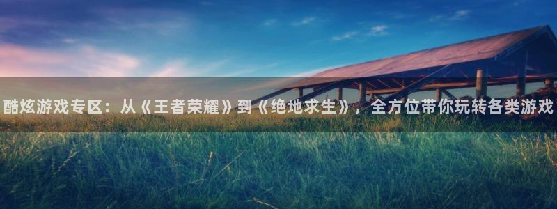 杜邦娱乐app官网入口：酷炫游戏专区：从《王者荣耀》到《绝地