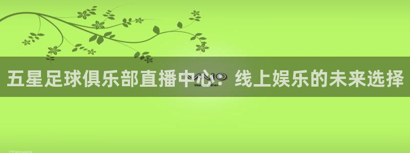 火凤体育直播在线观看高清：五星足球俱乐部直播中心：线上娱乐的未来选择