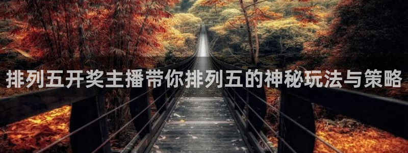 火凤体育免费直播在线观看：排列五开奖主播带你排列五的神秘玩法与策略